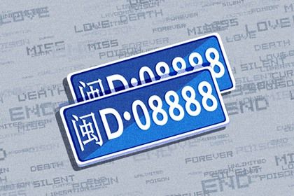 车牌数字的应用边界